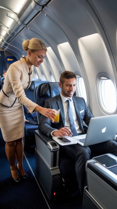 Business & First Class Flight Services